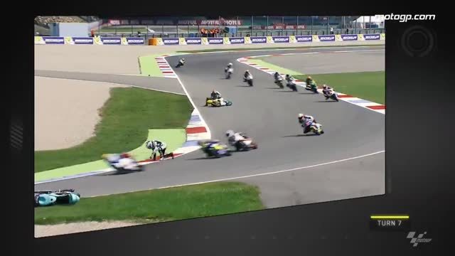 伟大的游戏 摩托车GP赛荷兰站摔车合集