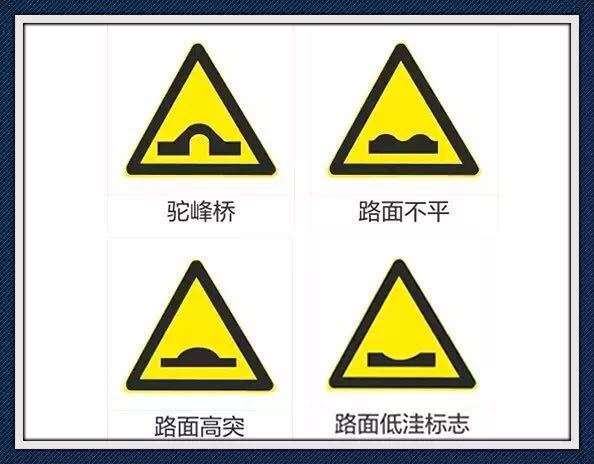 路面不平标志设在路面颠簸路段或桥头跳车较甚的地点以前适当位置