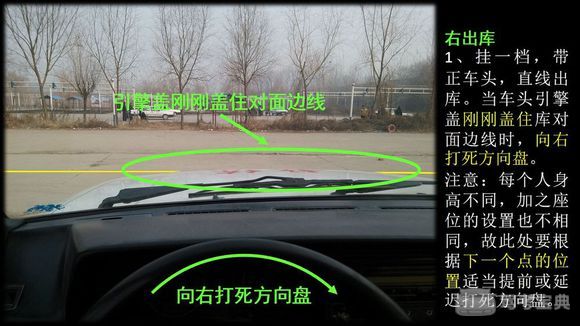 【图文详解】科目二倒车入库看点