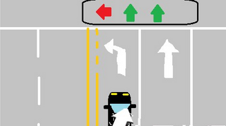 直行绿灯可以左转吗 直行车道左转算闯红灯吗