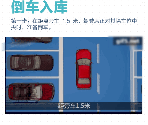 新手倒车指南 来自老司机的动图指导