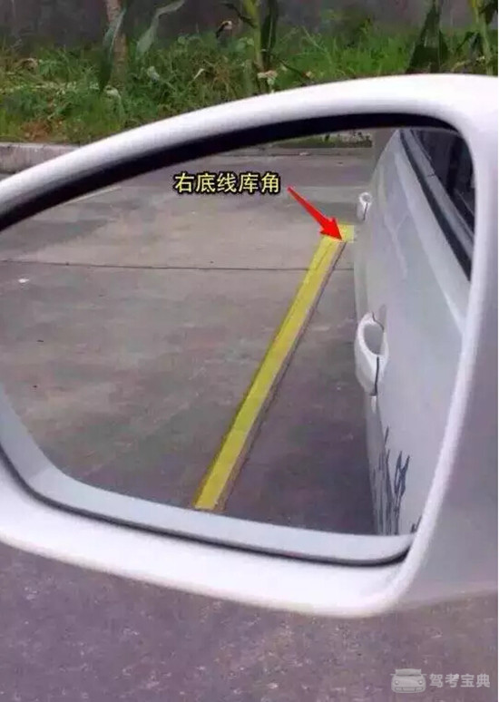 倒车入库技巧图解