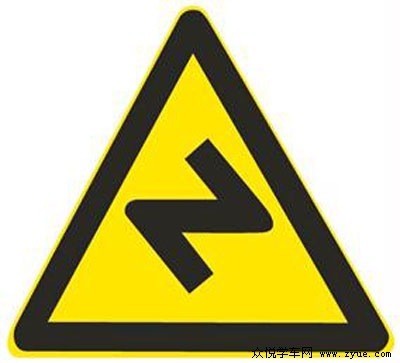 4,这个标志的含义是警告前方道路易滑,注意慢行.