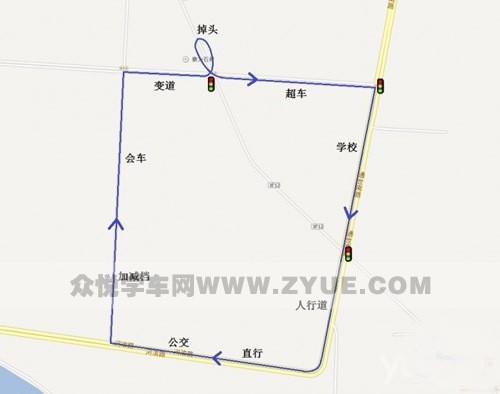 烟台科目三5条线路解析及配图