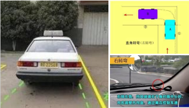 科目二直角转弯压线,停车,不合格?别怕,老司机来支招