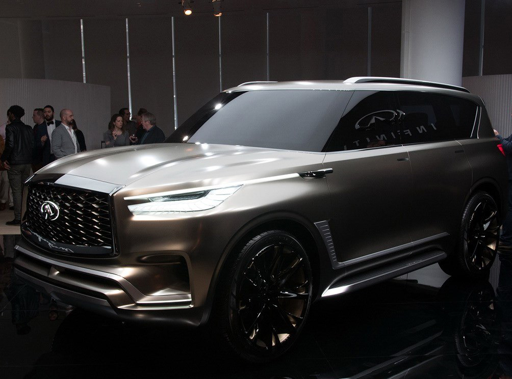 英菲尼迪qx80 monograph概念车纽约车展亮相