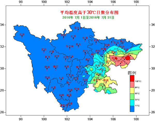 2016年7月气候影响评价