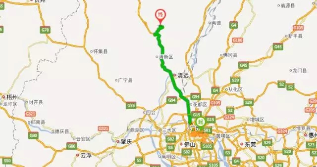 自驾游路线:清连高速,走s348省道,一个多小时车程可到达九龙镇.