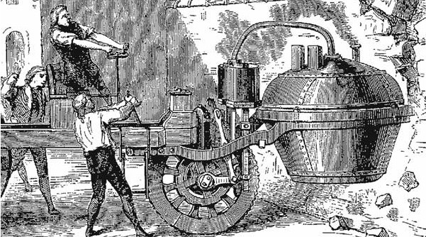 【蒸汽机车是谁发明的,瓦特只是蒸汽机的改进