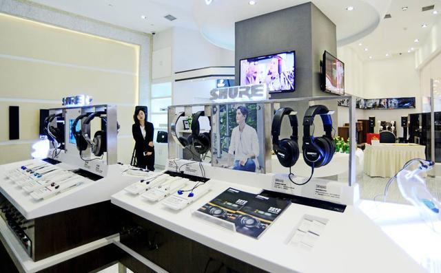 原来舒尔大陆首家优质授权经销商体验店在春熙