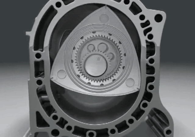 转子发动机(wankel engine,rotary engine)是由德国人菲加士