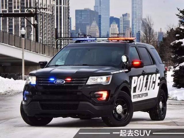 美国的suv警车你见过?看完后觉得当个警察真tm幸福