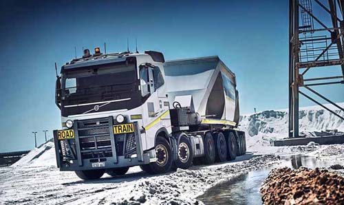 沃尔沃FH16卡车助力西澳盐业运输(附图)|久安驾校