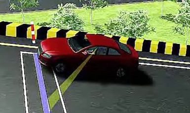 安达驾校百科:学车科目二坡道定点停车30cm技巧