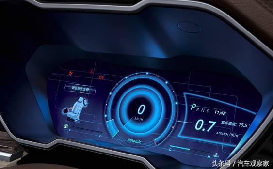 泰T700独孤九式之:国内首创彩色全液晶仪表,独