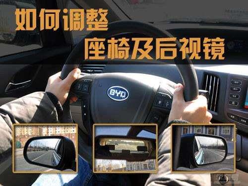 个高的人还没盖线就要打方向,个子矮的要盖过了才能打