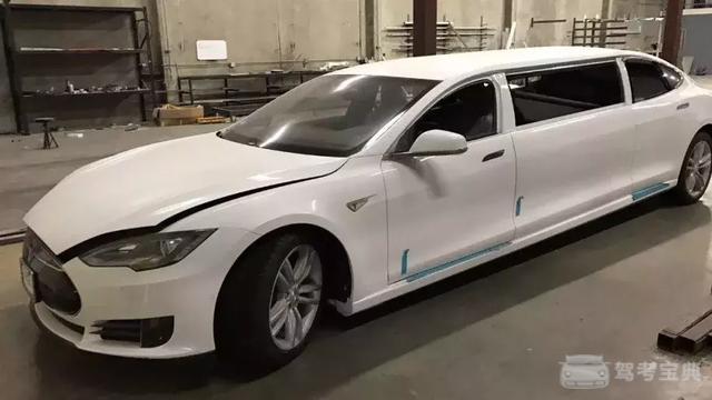 定制版特斯拉Model S长什么样?两个车位恐怕