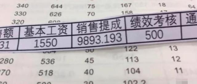 实拍:汽车销售晒工资条,这才是汽车人的真实生