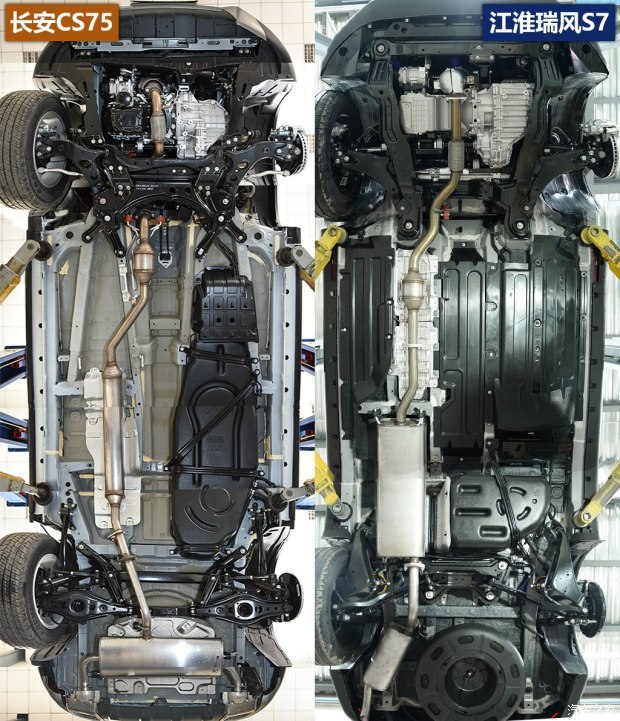 买车网首页 话题频道 百科 10-15万的较量 评瑞风s7/长安cs75底盘