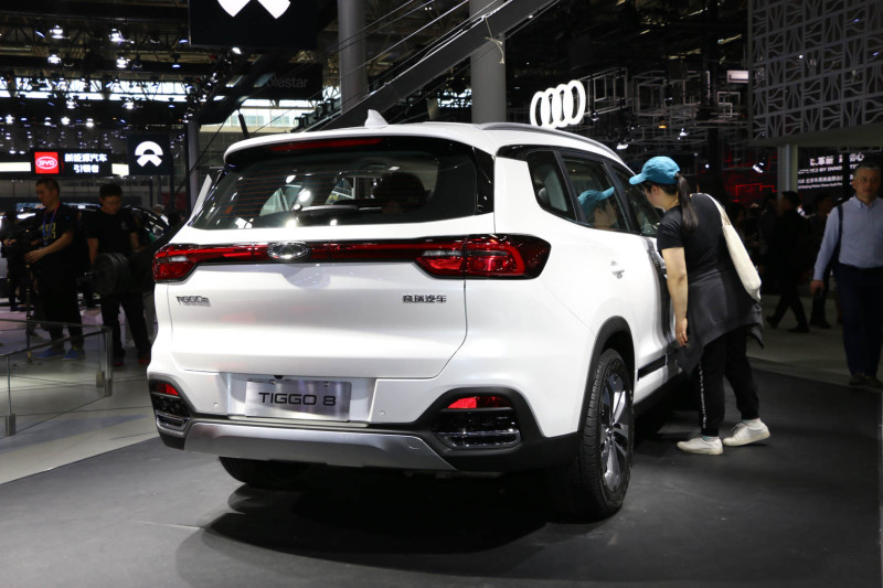 2018北京车展：奇瑞瑞虎8亮相