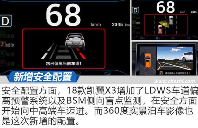 这台SUV居然增配又减价 2018款凯翼X3试驾 这台SUV居然增配又减价 2018款凯翼X3试驾