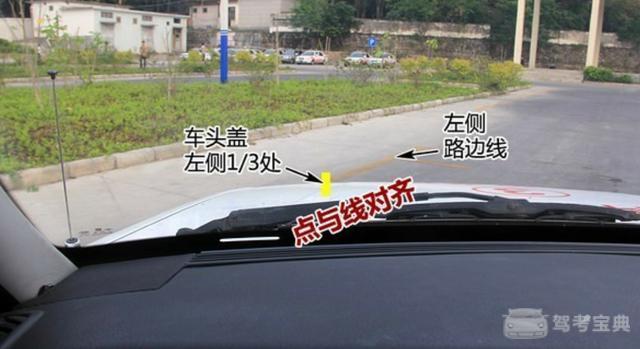 驾考科目二考试侧方位停车技巧图解