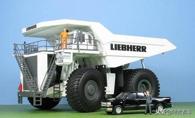 "世界上最大的车"吉尼斯世界纪录 利勃海尔t282b