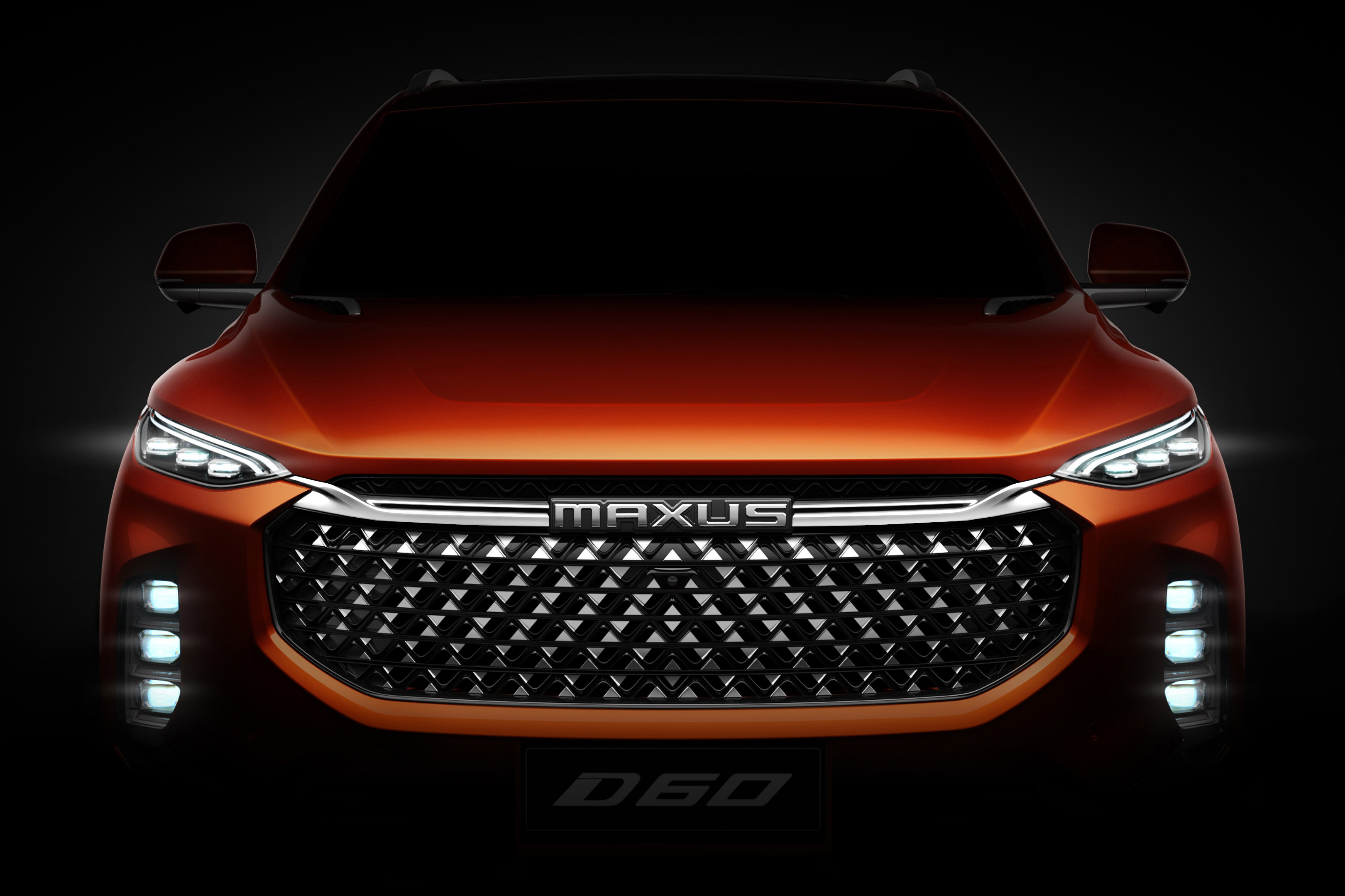 定位中型suv 上汽大通d60将2月底亮相