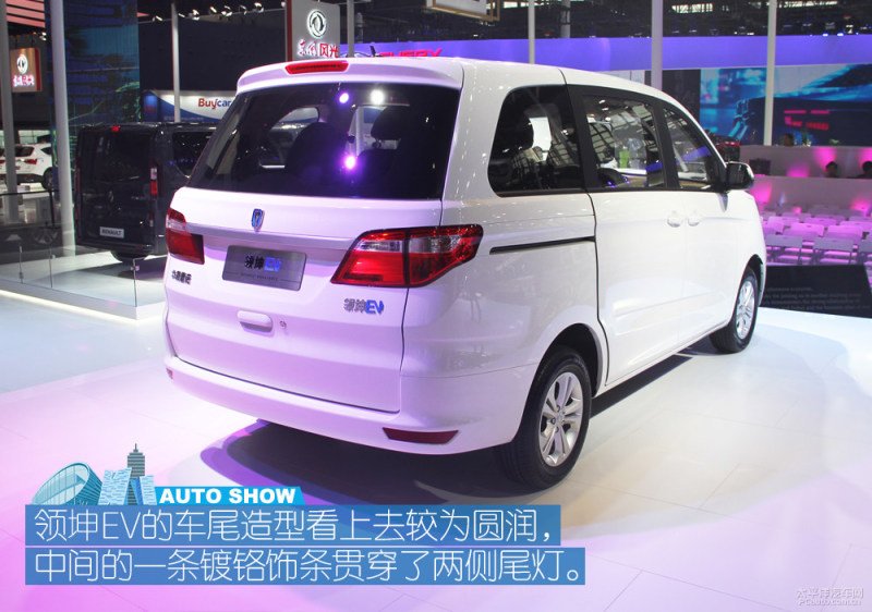 金杯也玩新能源 实拍华晨金杯-领坤ev