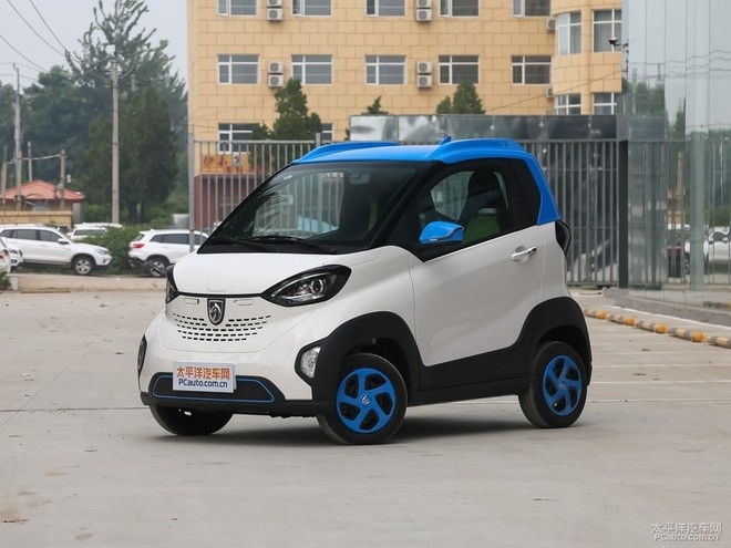 2019款宝骏e100e200上市续航里程提升