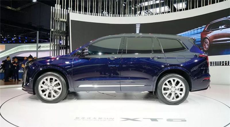 车长超5米的"大三排"豪华suv,凯迪拉克xt6即将登陆国内