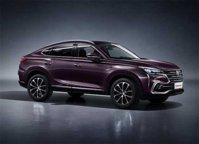 什么车能驾驭"星云紫"色?长安cs85 coupe!