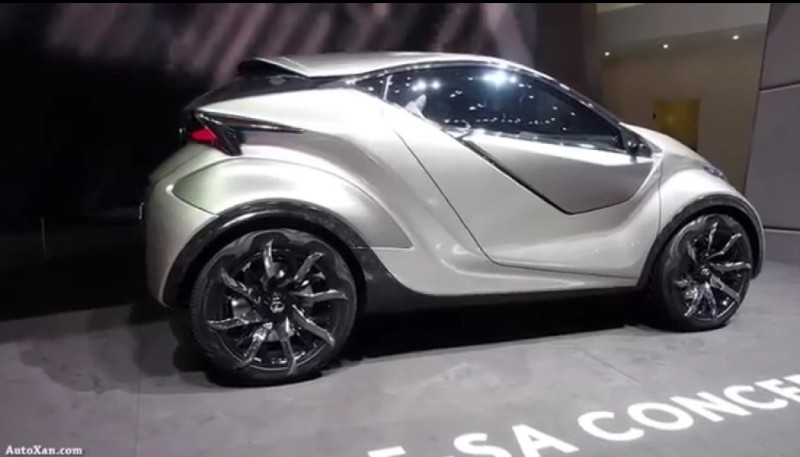 雷克萨斯的微型车—lf-sa concept,三口之家的福利
