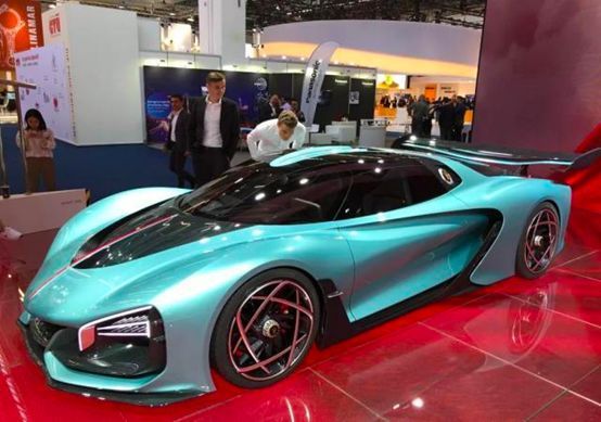 2019年9月11本届法兰克福车展上,红旗发布了旗下全新超跑概念车,名为