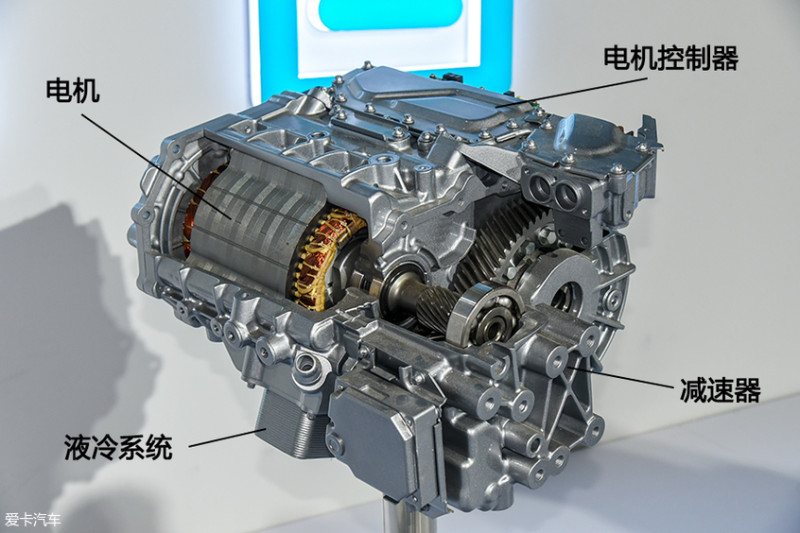 新能源评测 aion s为电动汽车正名 aion s搭载了一套来自日本电产的三