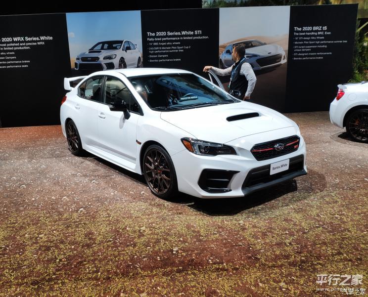『斯巴鲁wrx sti白色特别版』