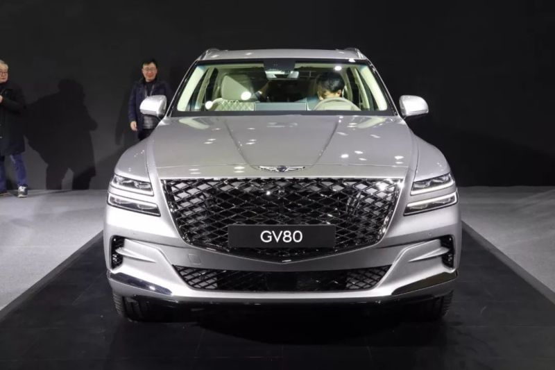 韩国最豪华suv,与q7正面竞争,捷恩斯gv80发布