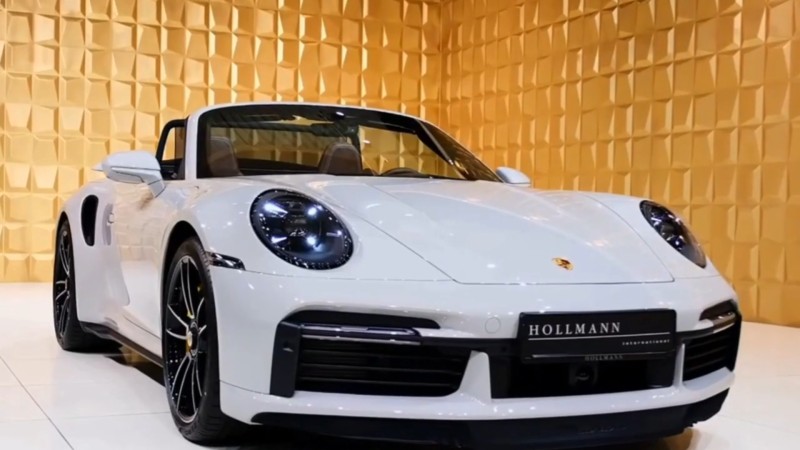 2021保时捷911 turbo s cabrio静态体验