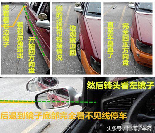 教练课堂，2017年最新科目二倒车入库新方法图解