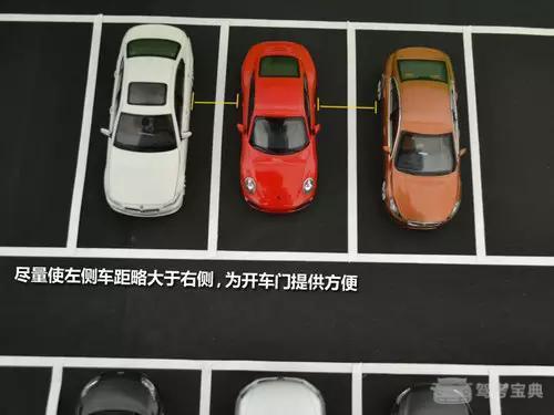新手停车入库经常不到位，3招教你一步到位