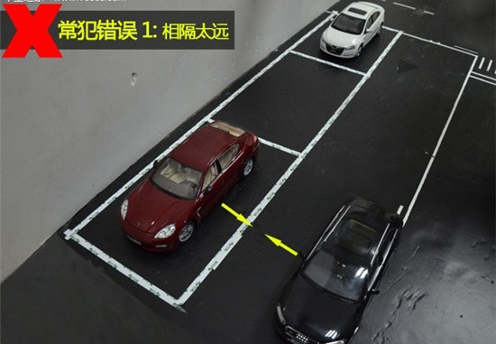 侧方位停车技巧