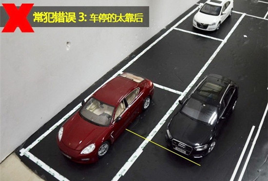 侧方位停车技巧