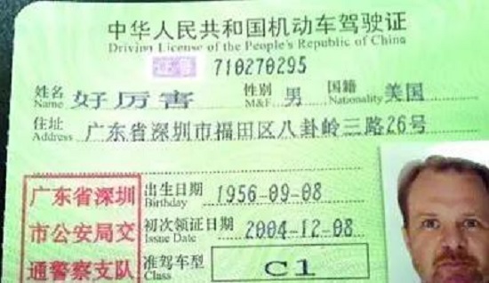 各国驾照