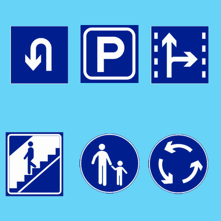 底色;铁路叉形符号凳滓 驾校资讯 学车技巧:熟记科目一道路交通标志