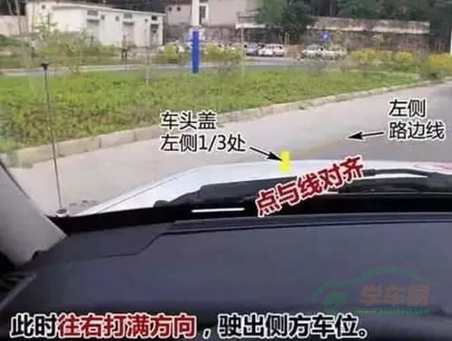 科目二侧方停车图文详解 不怕过不了