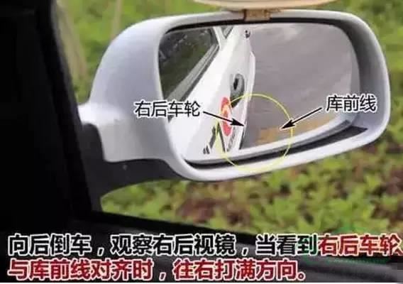 科目二侧方停车图文详解 不怕过不了