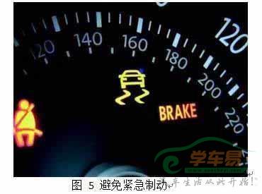 避免紧急制动