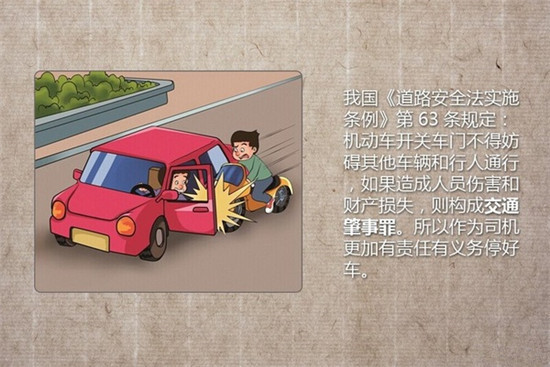 车门的正确打开方式