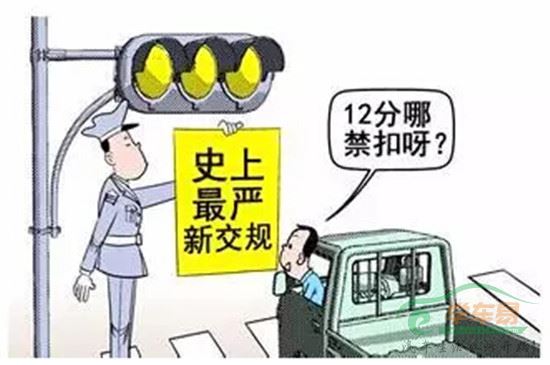 实习期最严新交规