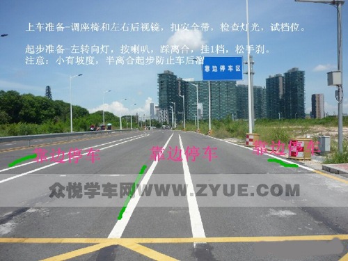 图解深圳白石洲西考场科目三考试技巧 图解深圳白石洲西考场科目三考试技巧